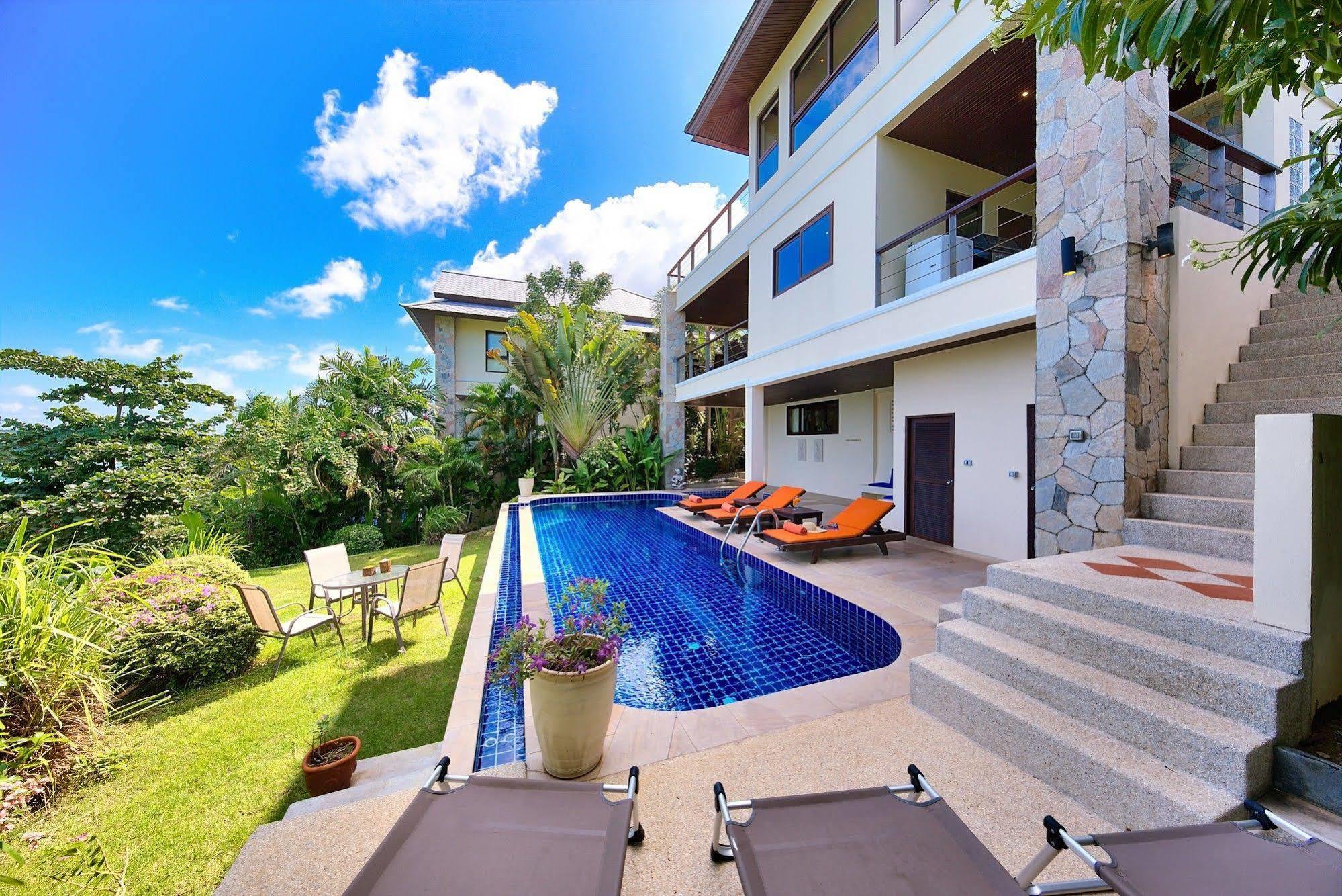 Villa Seven Swifts - Bangrak Ocean View 波普托 外观 照片